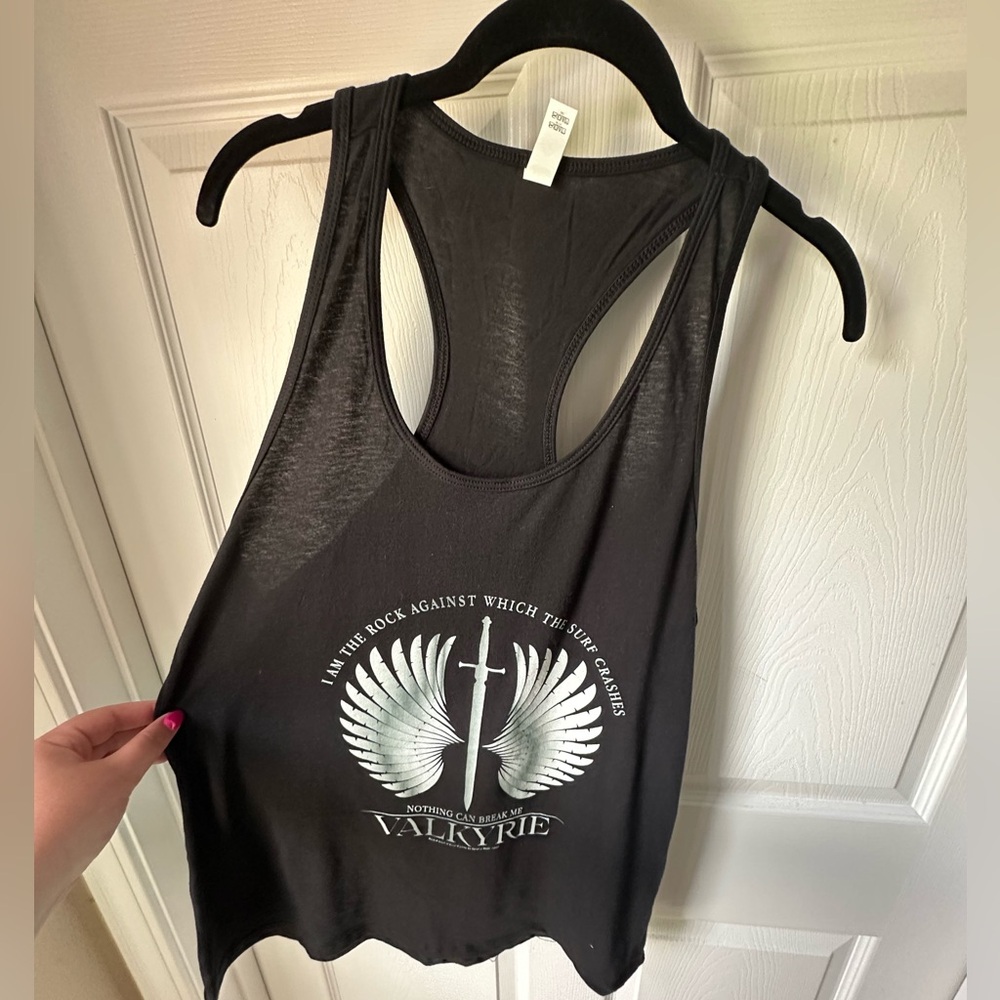 ACOTAR Black Tank Top XXL